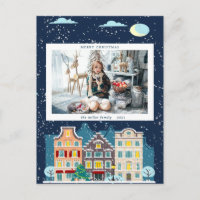 Weihnachtsschnee frohe Weihnachten Foto