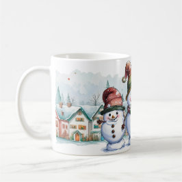 Weihnachtsschnee Kaffeetasse