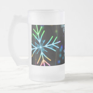 Weihnachtsschnee Mattiert 16 oz Mattiert Glass Tas Mattglas Bierglas