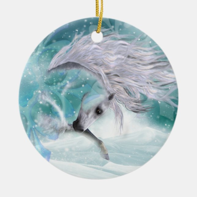 Weihnachtsschnee - Ornament (Vorne)