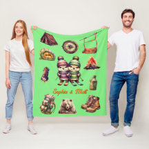 Weihnachtsschnee Otter Couple Outdoor Minze Grün