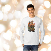 Weihnachtsschnee Spaß Männer T-Shirt