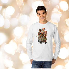 Weihnachtsschnee Spaß Männer T-Shirt