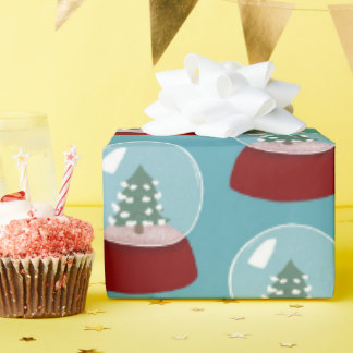 Weihnachtsschneedecke Geschenkpapier