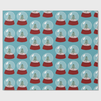 Weihnachtsschneedecke Geschenkpapier