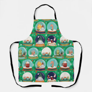Weihnachtsschneedecke//Gnome//Lebkuchenhaus// Schürze