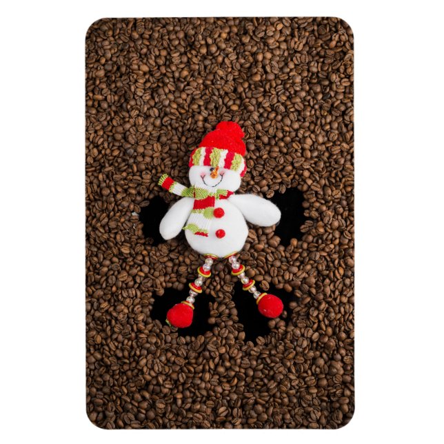 Weihnachtsschneedekoration Magnet (Vertikal)
