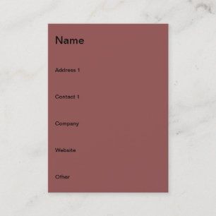 Weihnachtsschneedekoration Visitenkarte