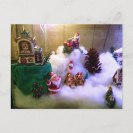 Weihnachtsschneedorf ~ Postkarte