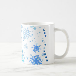 Weihnachtsschneefall Tasse