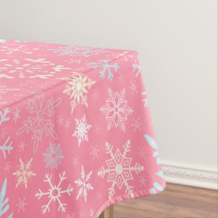 Weihnachtsschneeflocke-skandinavisches hübsches tischdecke