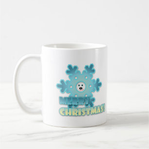 Weihnachtsschneeflocke Tasse