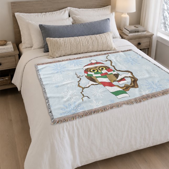 Weihnachtsschneeflocken Decke (Von Creator hochgeladen)