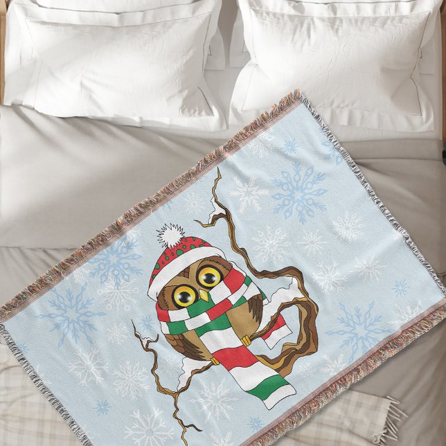 Weihnachtsschneeflocken Decke (Von Creator hochgeladen)