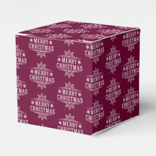 Weihnachtsschneeflocken Geschenkschachtel