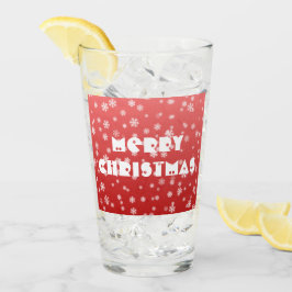 Weihnachtsschneeflocken Glas