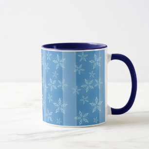 Weihnachtsschneeflocken-Tasse Tasse