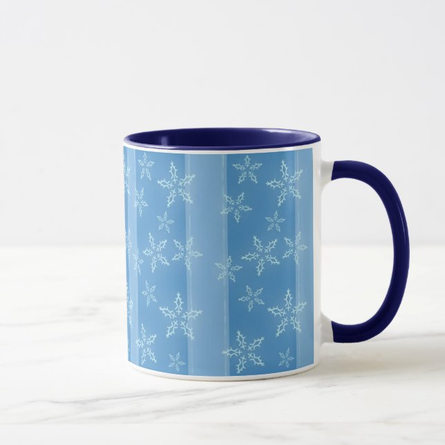Weihnachtsschneeflocken-Tasse Tasse (Rechts)