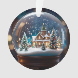 Weihnachtsschneeglobe Ornament