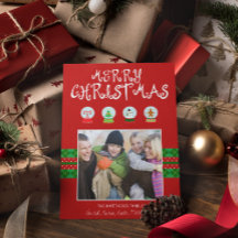 Weihnachtsschneeglobes Weihnachtsfeiertag Fotokart