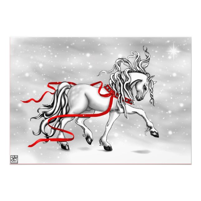 Weihnachtsschneeglocken Fotodruck (Vorne)