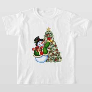 Weihnachtsschneekinder Holiday T - Shirt