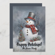 Weihnachtsschneemann8, Happy Holidays, Weihnachtsk