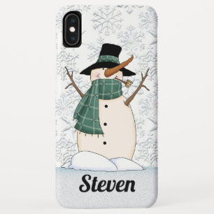 WeihnachtsSchneemann addieren Namen Case-Mate iPhone Hülle