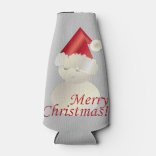 Weihnachtsschneemann Flaschenkühler