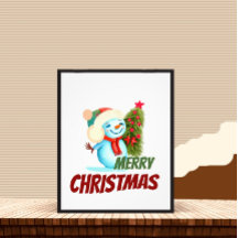 Weihnachtsschneemann