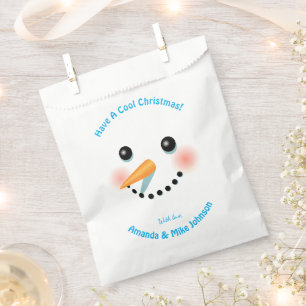 Weihnachtsschneemann Geschenktütchen
