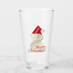 Weihnachtsschneemann Glas