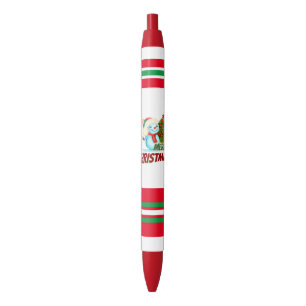 Weihnachtsschneemann Kugelschreiber