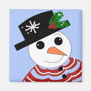 Weihnachtsschneemann Magnet
