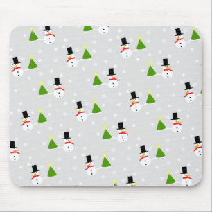 WeihnachtsSchneemann-Mausunterlage Mousepad
