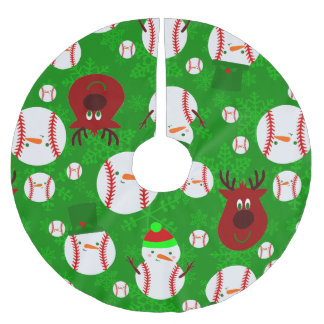Weihnachtsschneemann-Schneeflocke Polyester Weihnachtsbaumdecke