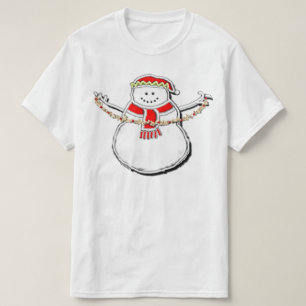 Weihnachtsschneemann T-Shirt