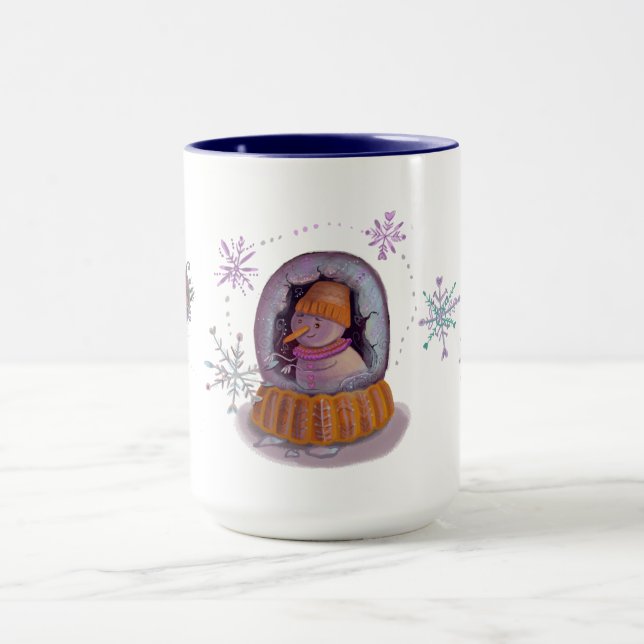 Weihnachtsschneemann Tasse (Zentrum)