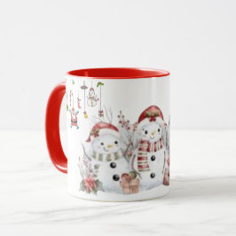 Weihnachtsschneemann-Tasse Tasse