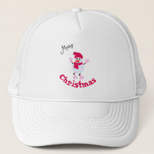 Weihnachtsschneemann Truckerkappe