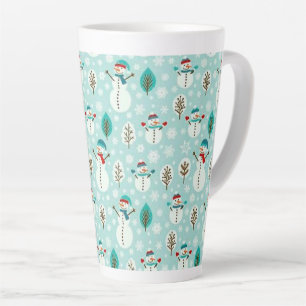 Weihnachtsschneemänner Milchtasse