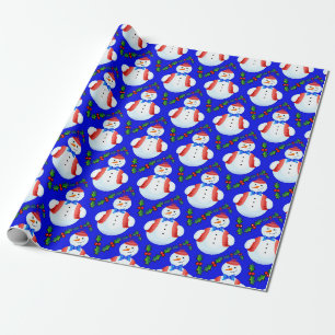 Weihnachtsschneepapier Geschenkpapier