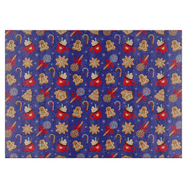 Weihnachtsschneider Schneidebrett (Vorderseite)