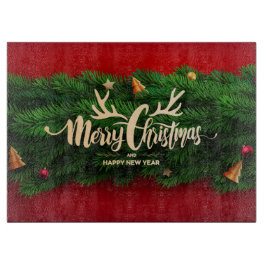 Weihnachtsschneider Schneidebrett