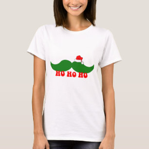 Weihnachtsschnurrbart T-Shirt