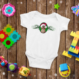 Weihnachtsschokolade Doodle Baby Bodysuit Baby Strampler