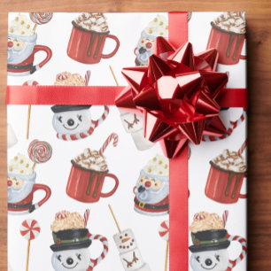Weihnachtsschokolade Geschenkpapier