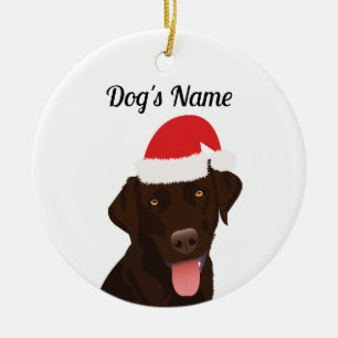 Weihnachtsschokolade Labrador Ornament