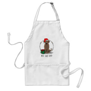 Weihnachtsschokolade Labrador Retriever Funny Schürze