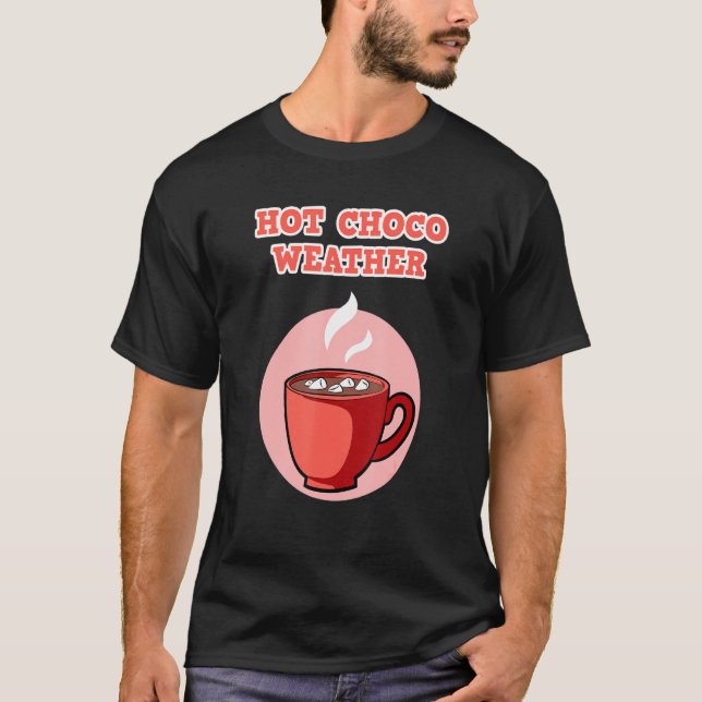 Weihnachtsschokolade Shirt für Frauen Hot Choco We (Vorderseite)
